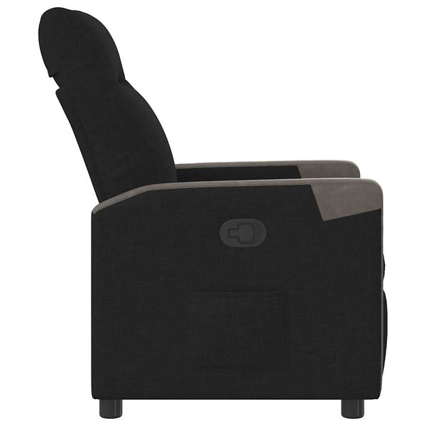Relaxsessel Schwarz Stoff