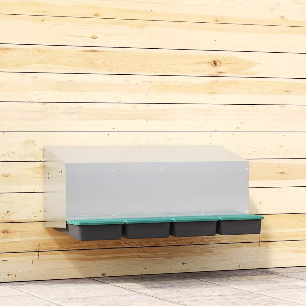Hühner Nistkasten mit 4 Fächern