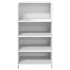 vidaXL Comptoir de réception blanc 55 x 50 x 103,5 cm Bois d'ingénierie