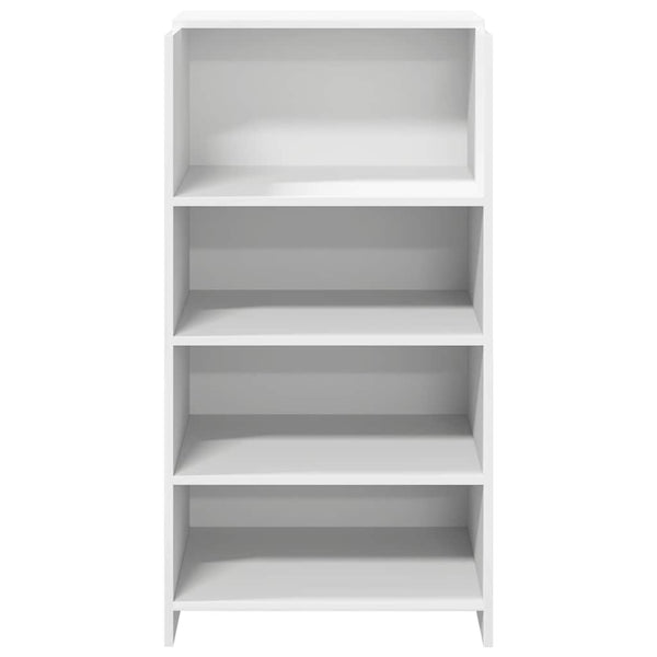 vidaXL Comptoir de réception blanc 55 x 50 x 103,5 cm Bois d'ingénierie