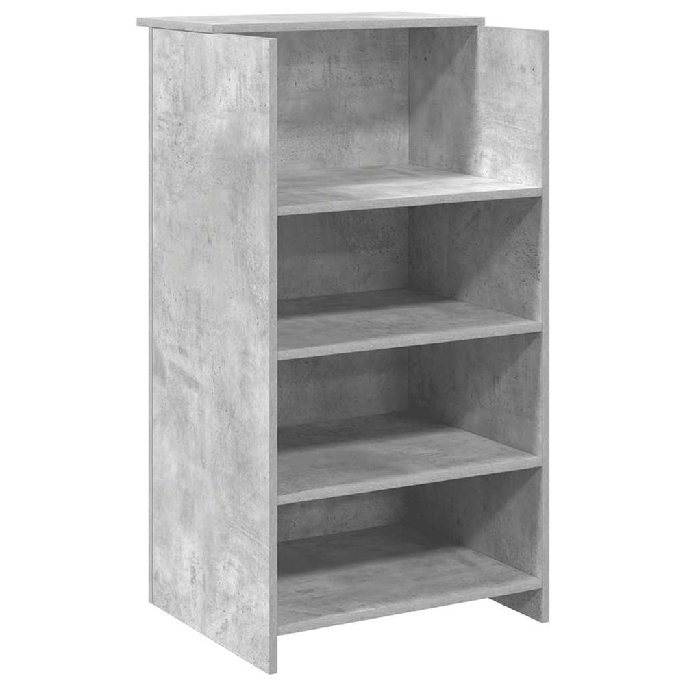 Empfangstheke Betongrau 55x50x103,5 cm