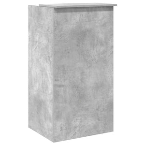 Empfangstheke Betongrau 55x50x103,5 cm