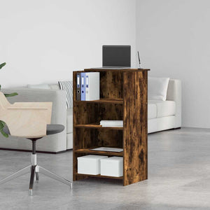 Empfangstheke Räuchereiche Holzwerkstoff
