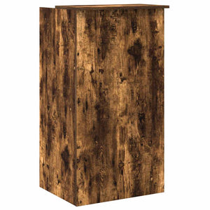 Empfangstheke Räuchereiche Holzwerkstoff