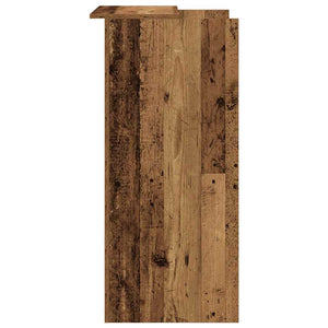 Empfangstheke Altholz-Optik 55cm