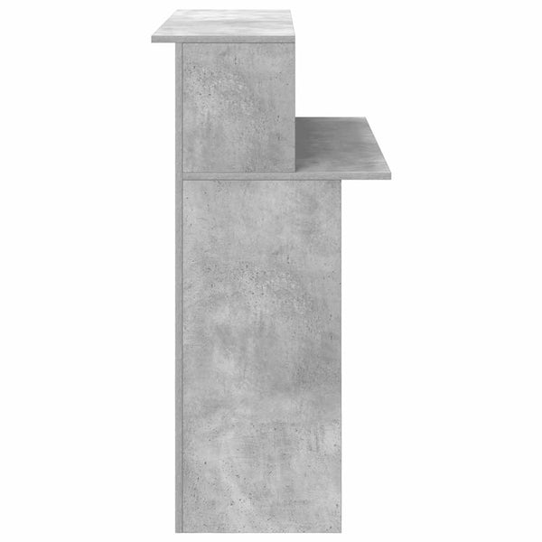 Empfangstheke Betongrau 100 cm