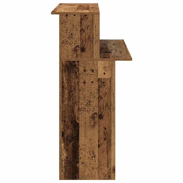 Empfangstheke Altholz-Optik 100 cm