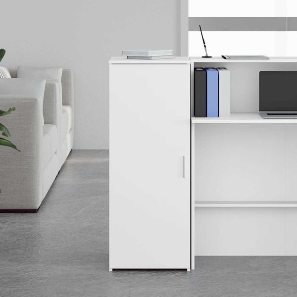 Weißer Lagerschrank 40x45x103,5 cm