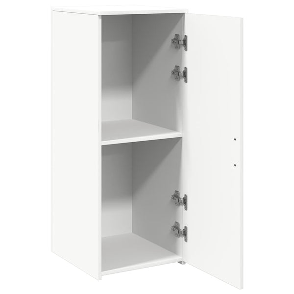 Weißer Lagerschrank 40x45x103,5 cm