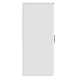 Weißer Lagerschrank 40x45x103,5 cm