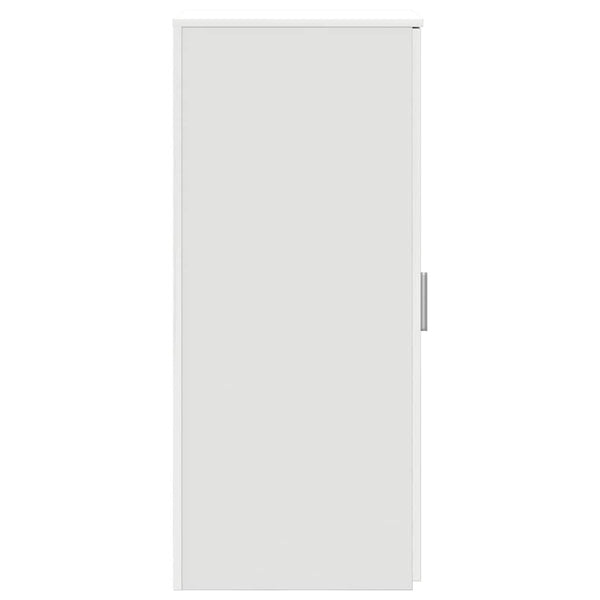 Weißer Lagerschrank 40x45x103,5 cm