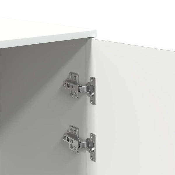 Weißer Lagerschrank 40x45x103,5 cm