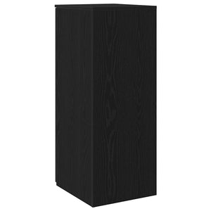 Schwarzer Lagerschrank, 40x45x103,5 cm