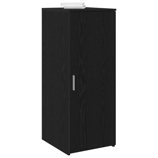 Schwarzer Lagerschrank, 40x45x103,5 cm