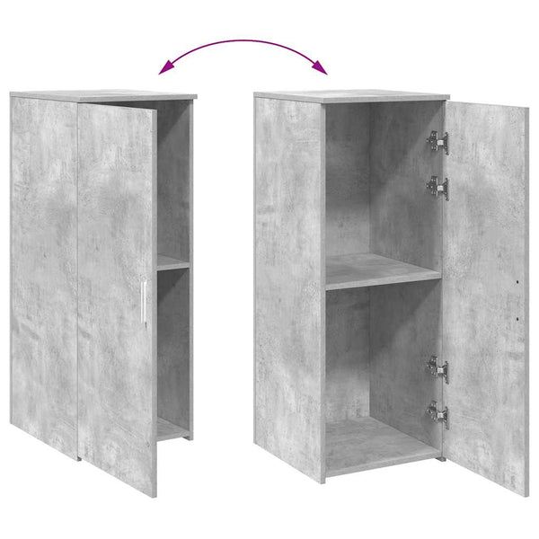 Lagerschrank Betongrau 40x45x103,5 cm