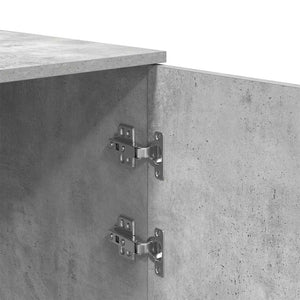 Lagerschrank Betongrau 40x45x103,5 cm