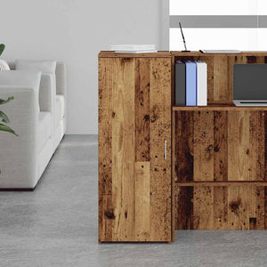 Lagerschrank Altholz-Optik 40x45x103,5 cm