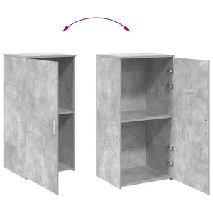 Lagerschrank Betongrau 50x45x103,5 cm