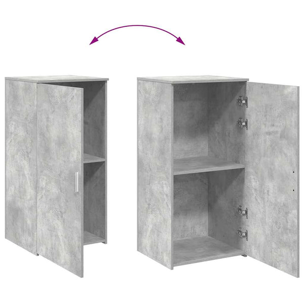 Lagerschrank Betongrau 50x45x103,5 cm