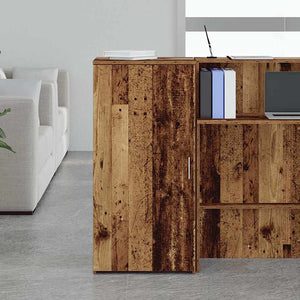 Lagerschrank Altholz-Optik, 50x45x103,5 cm