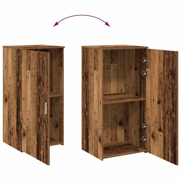 Lagerschrank Altholz-Optik, 50x45x103,5 cm