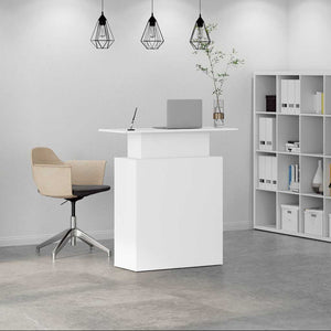 Weißer Empfangstresen 100x40x104 cm