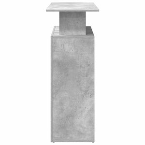 Empfangstheke Betongrau 100x40x104 cm
