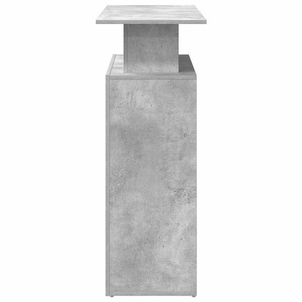 Empfangstheke Betongrau 100x40x104 cm
