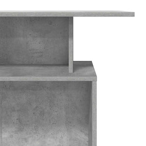 Empfangstheke Betongrau 100x40x104 cm