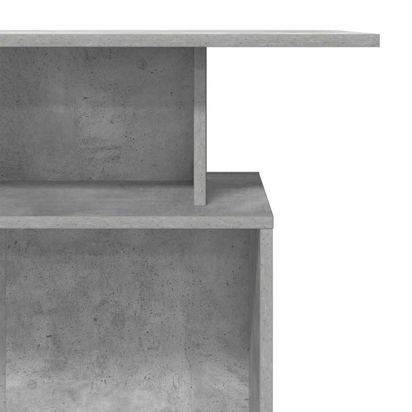 Empfangstheke Betongrau 100x40x104 cm