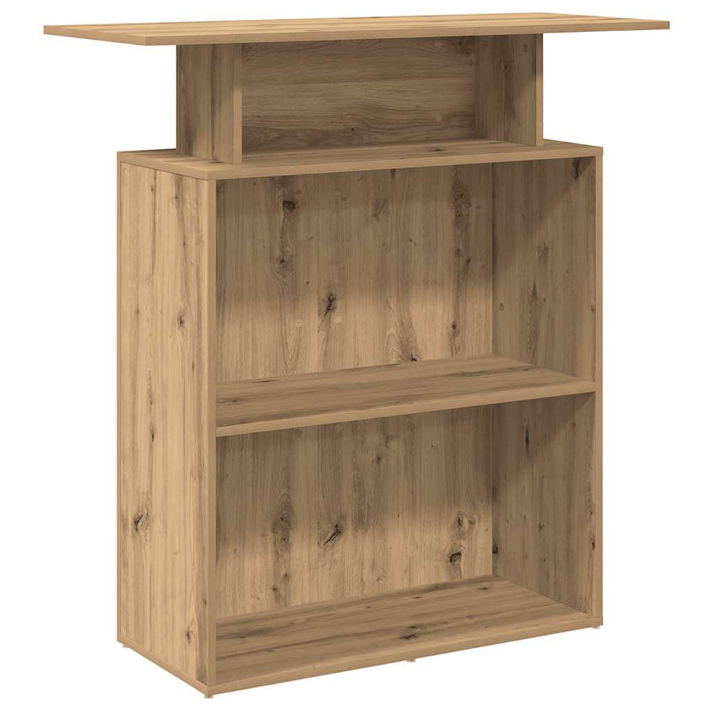 Empfangstheke Artisan Eiche 100x40x104 cm