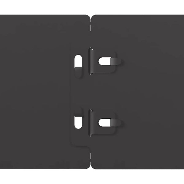 Rasenkanten Schwarz Stahl 10x103cm 10er Set