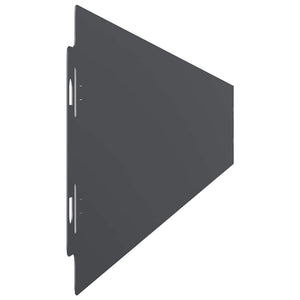 Anthrazit Rasenkanten Stahl 10er Set, 103cm
