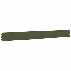 Olivgrüne Rasenkanten, 10er-Set, 103cm
