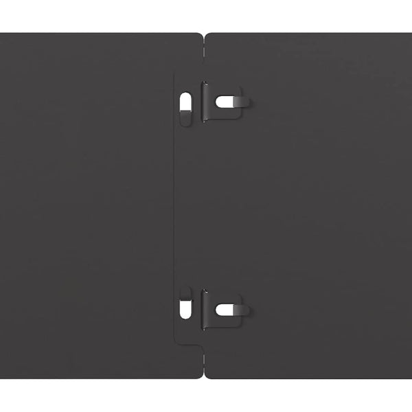 Schwarze Rasenkanten, 10er-Set, Stahl