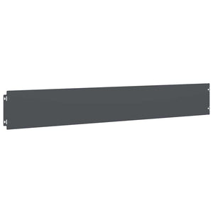 Rasenkanten Anthrazit, 10er Set, 15x103 cm