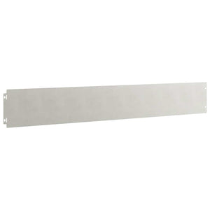 Edelstahl Rasenkanten 10er Set, 15x103 cm