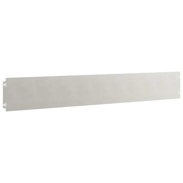 Edelstahl Rasenkanten 10er Set, 15x103 cm