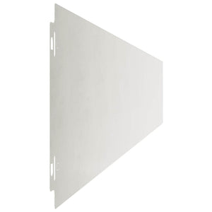 Edelstahl Rasenkanten 10er Set, 15x103 cm