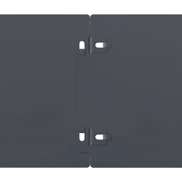 Rasenkanten Anthrazit 15x103 cm, 50 Stk.