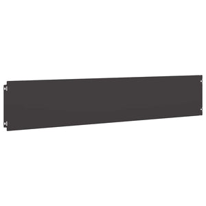 Rasenkanten Stahl Schwarz 10er Set 20x103cm