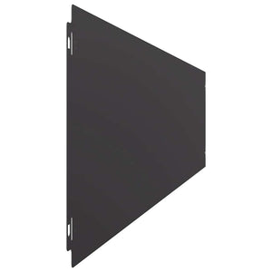 Rasenkanten Schwarz 20x103 cm, 30 Stk.