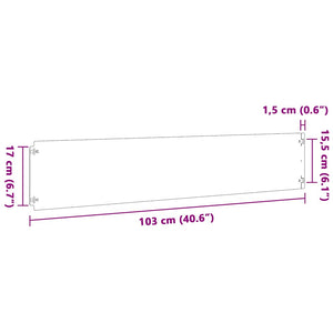 vidaXL Bordures de pelouse 30 pcs Vert olive 20x103 cm Acier laminé à froid