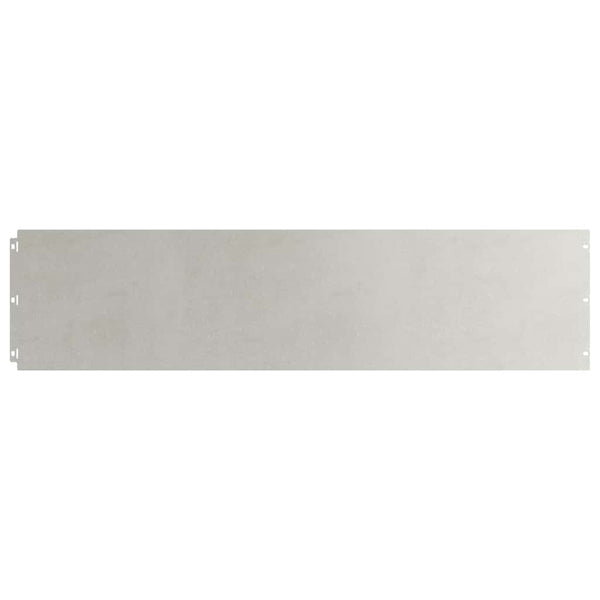 Edelstahl Rasenkanten 10er Set, 25x103cm