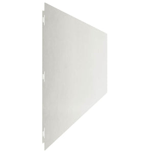 Edelstahl Rasenkanten 10er Set, 25x103cm