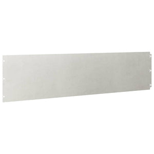 Edelstahl Rasenkanten 10er Set, 25x103cm