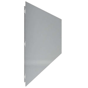Verzinkte Rasenkanten 10er Set, 25x103 cm