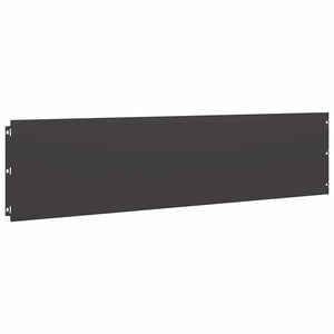 Rasenkanten Schwarz Stahl 20 Stk. 25x103cm