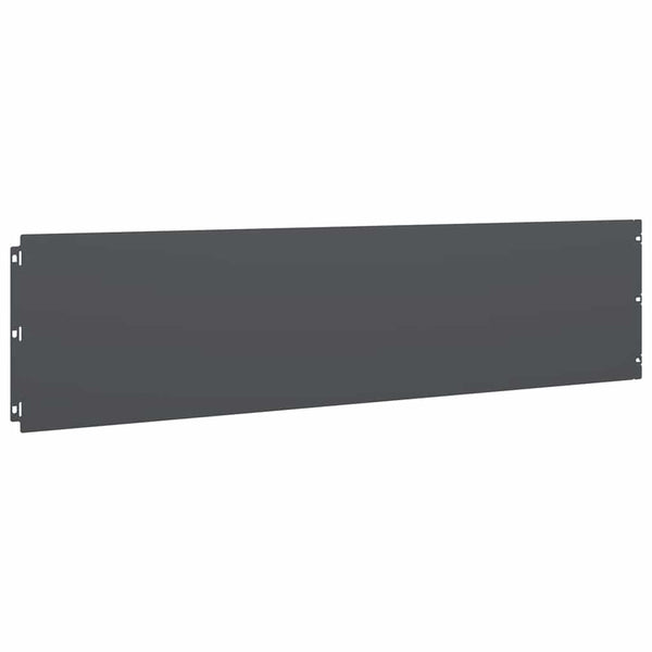 Anthrazit Rasenkanten Stahl 20 Stk. 25x103 cm