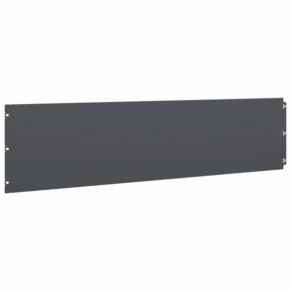 Anthrazit Rasenkanten Stahl 20 Stk. 25x103 cm
